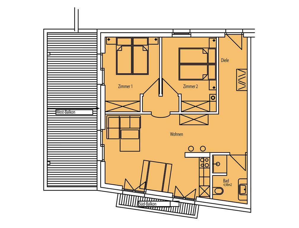 Kasperhof Apartments Innsbruck Top 6 - 7 Exterior foto